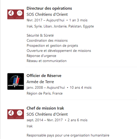 Un responsable de SOS Chrétiens d’Orient en plein salut nazi Un responsable de SOS Chrétiens d’Orient en plein salut nazi