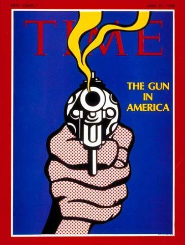 Lichtenstein, Roy The Gun in America June 21, 1968