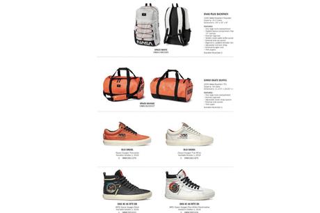 Vans x NASA Collection Capsule : Preview Vans x NASA