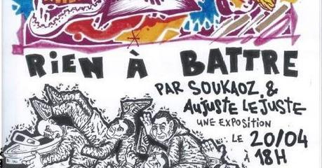 Vernissage Exposition « Rien à Battre » à la Casa Bondels