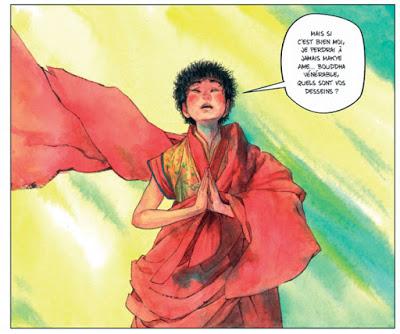Le sixième Dalaï-Lama - tome 2 - des illustrations sublimes et colorées