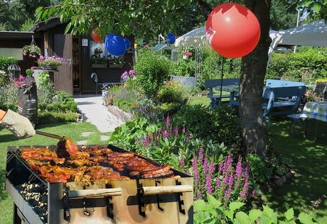 Art De La Table Articles De Fete Jardin Barbecue Grill Party Serviettes Fete D Anniversaire Maison Et Jardin