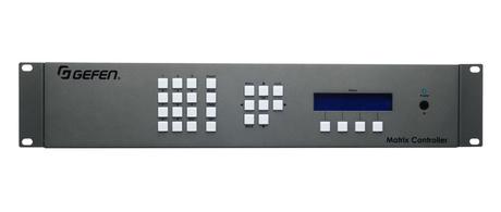 Gefen Matrix Controller : un véritable pupitre de contrôle pour votre distribution AV sur IP gefen matrix controller EXT-CU-LAN front