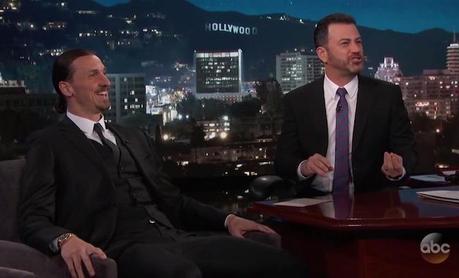 Zlatan fait le show chez Jimmy Kimmel