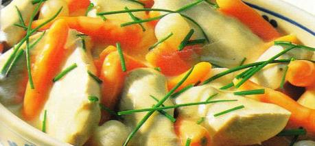 Blanquette de dinde aux petits oignons Blanquette de dinde aux petits oignons
