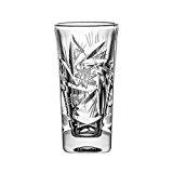 Crystelle aljulia 2289 Vodka Verre Cristal, 50 ml, 6 unités, 4 x 4 x 8,5 cm