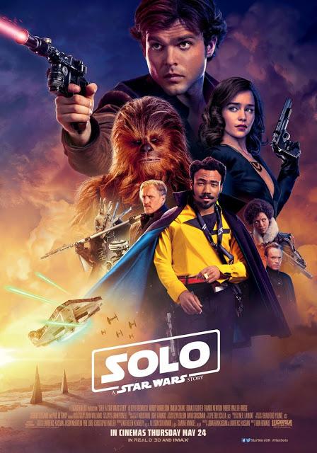 Nouvelle affiche UK pour Solo : A Star Wars Story de Ron Howard