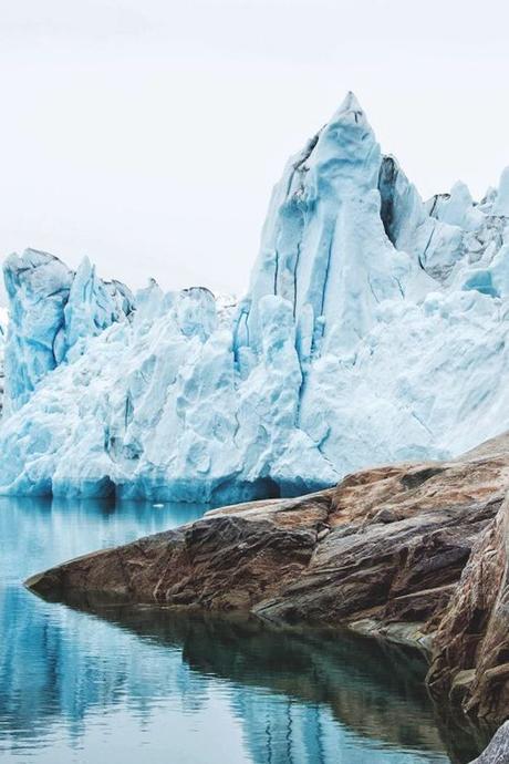 bleu glacier montagne neige eau glace