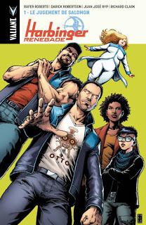« Faith T4 : les Faithless »; « Harbingers Renegade T1 : Le jugement de Salomon » et « Ninjak T5 : les sept lames de maître Darque ». « Faith T4 : les Faithless »; « Harbingers Renegade T1 : Le jugement de Salomon » et « Ninjak T5 : les sept lames de maître Darque ».