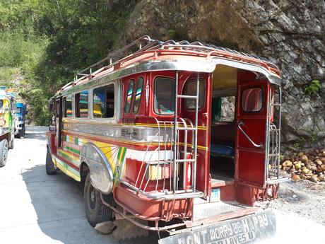 La Jeepney pour notre trajet Batad Banaue