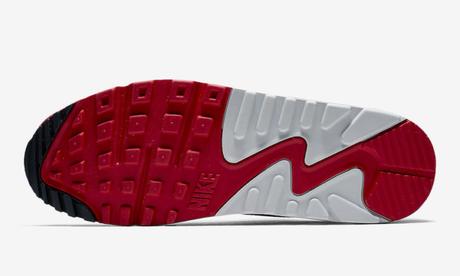La Nike Air Max 1/90 OG Red en photos Nike Air Max 1/90 OG Red