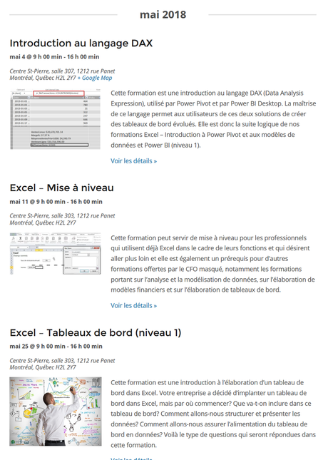 Obtenez 50% de rabais à notre boutique en ligne Formations en classe