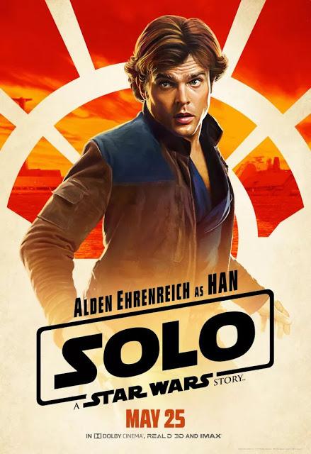 Nouvelles affiches personnages US et UK pour Solo : A Star Wars Story de Ron Howard