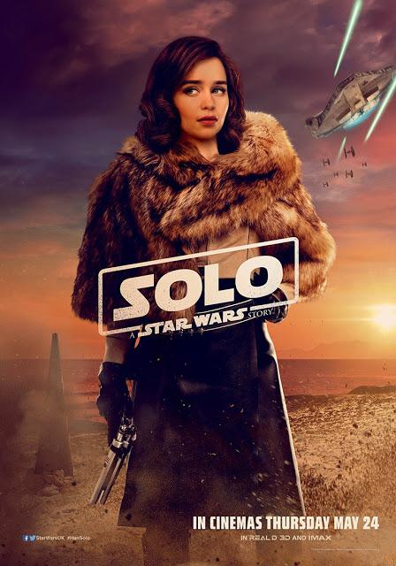 Nouvelles affiches personnages US et UK pour Solo : A Star Wars Story de Ron Howard