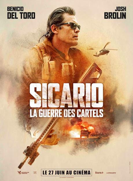 Affiche VF définitive pour Sicario La Guerre des Cartels de Stefano Sollima