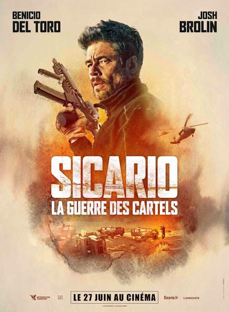 Affiche VF définitive pour Sicario La Guerre des Cartels de Stefano Sollima