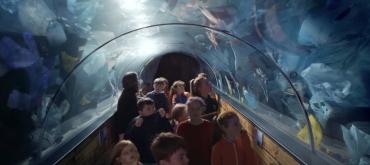 Pollution des océans : l'aquarium du futur vu par Greenpeace