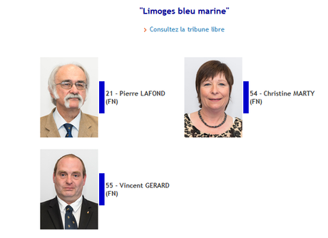 Sur la racaille tristement ordinaire du #FN… Ici, #Limoges Sur la racaille tristement ordinaire du #FN… Ici, #Limoges