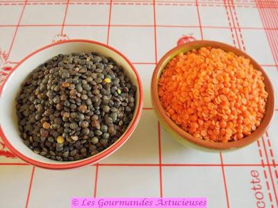 Salade aux 2 lentilles, aux radis et à l'Ail des Ours (Vegan)