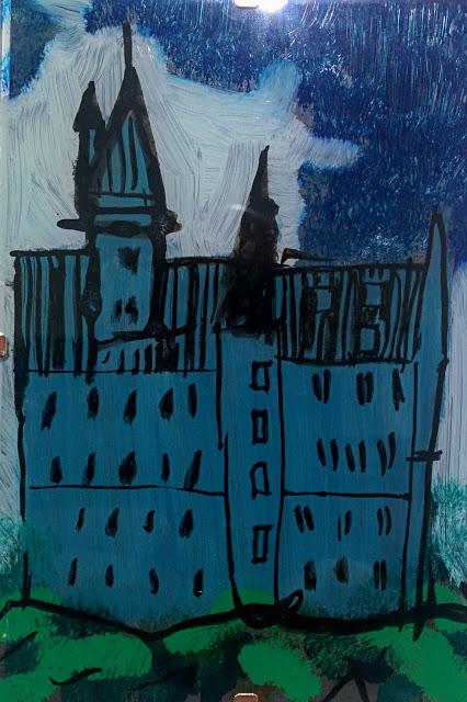 Le mythe bavarois. Vu au musée d'Oberammergau. 4 photos.