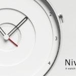La montre minimaliste et personnalisable Nivå par le studio Fiftythreedesign
