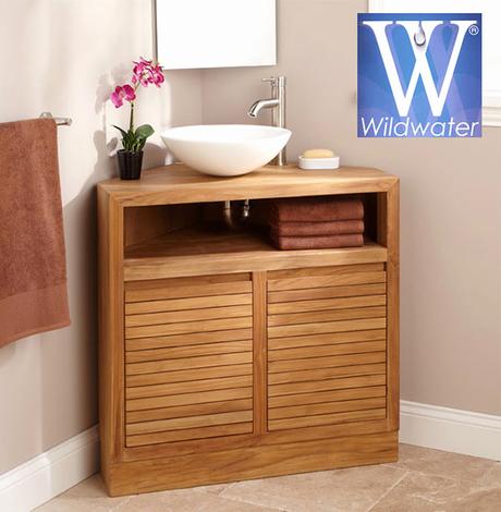 Meuble De Salle De Bains En Bois Meuble De Salle De Bains En Bois Meuble Lavabo D Angle Salle De Bain Maison Design Hosnya