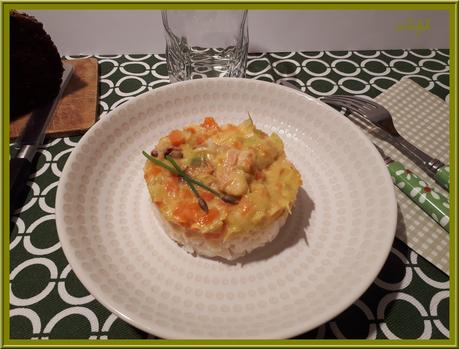 Fondue de Poireaux et Carotte à la Poitrine fumée Fondue de Poireaux et Carotte à la Poitrine fumée
