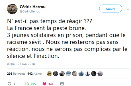 de la coupable complaisance du ministre de l’intérieur français envers les #identitaires