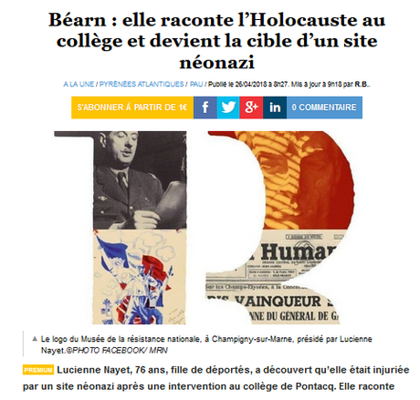 Cet #antisémitisme encore et toujours impuni : #democratieparticipative, le nazisme tranquille #antifa