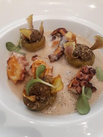 Artichauts, poulpe © Gourmets&co