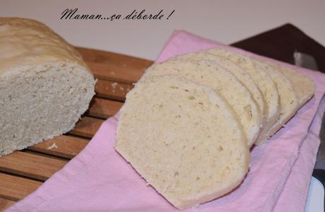 Pain de mie sans croûte