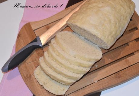 Pain de mie sans croûte