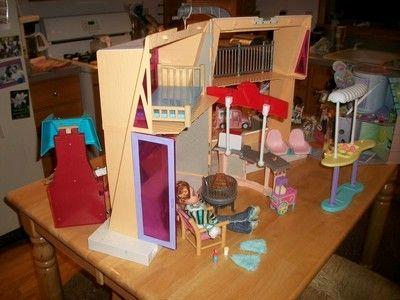 Story Meuble This is Adorable 121 Pc Bratz Barbie 2 Story Ski Lodge House