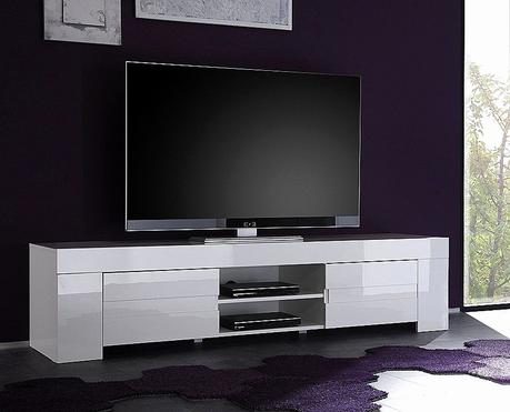 Meuble Tele Blanc Laque Conforama Meuble Tv Angle Great Free Size Modernes Fr