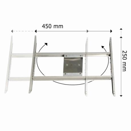 Meuble Tv orientable Stla Planet Duo 4