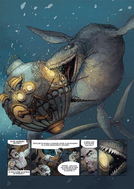 page le Fulgur T2 Les Survivants des Ténèbres de Christophe Bec et Dejan Nenadov chez Delcourt