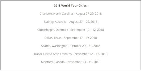 PBI World Tour 2018