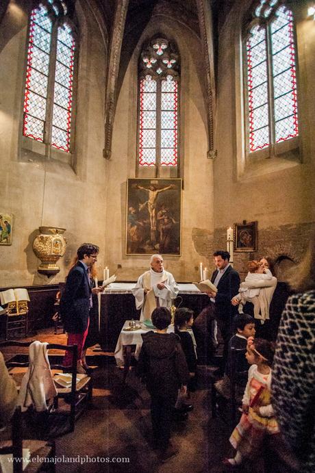 Photos du Baptême d'Alix  à Toulouse à la Cathédrale Saint-Étienne. / Reportage photos Baptism Toulouse