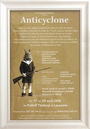 Anticyclone, de Carole Dubuis et Stéphanie Klebetsanis, au Pulloff Théâtres, à Lausanne