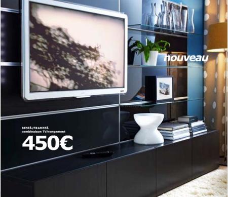 Meubles Besta Grand Meuble Tv Ikea Maison Design Wiblia