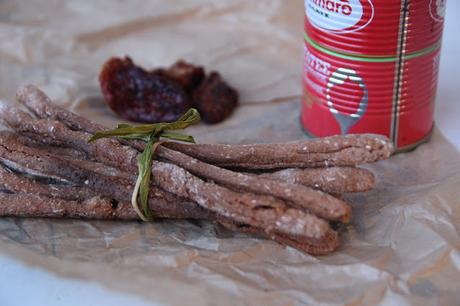 Gressins tomate-piment spécial récup