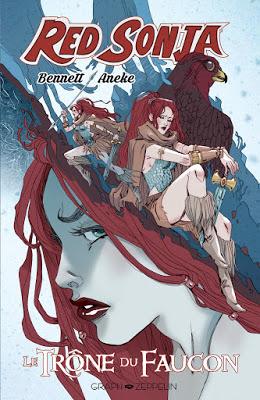 Red Sonja : le trône du faucon aux éditions Graph Zeppelin