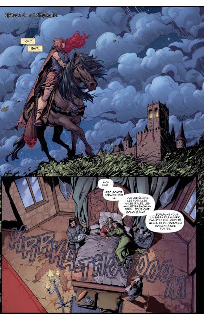 Red Sonja : le trône du faucon aux éditions Graph Zeppelin page 8