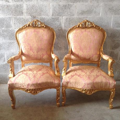 Meuble Style Baroque French Pink Chair Antique Louis Xvi 1 Available Fauteuil Arm
