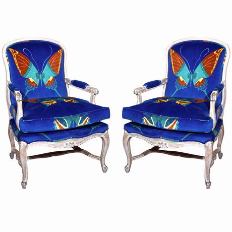 Meuble Style Baroque Pair Of Maison Jansen Louis Xv Style Arm Chairs