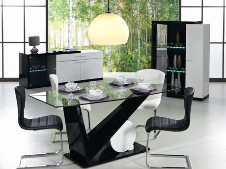 Meubles Salle À Manger Contemporain Tringles Rideaux En Bois Contemporaine Design