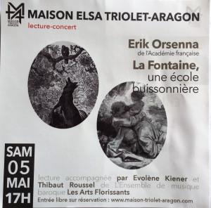 Maison Elsa Triolet-Aragon en Mai….
