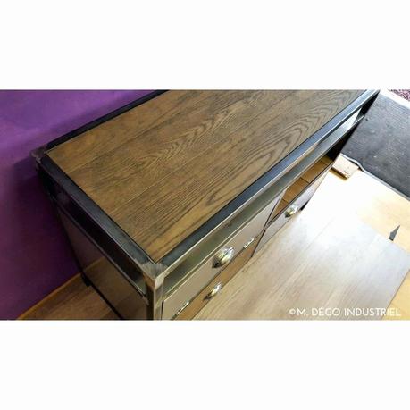 Meuble En Teck Pas Cher Meuble Tv Bois Et Acier Size Meilleur Mobilier Et
