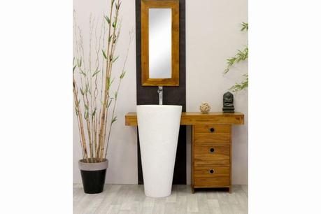 Meuble salle de bain avec vasque colonne votre Taille vasque salle de bain