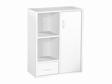 Bibliotheque Meuble Contemporain Biblioth¨que Modulable 2 Cases 1 Porte 1 Tiroir Modulo Coloris